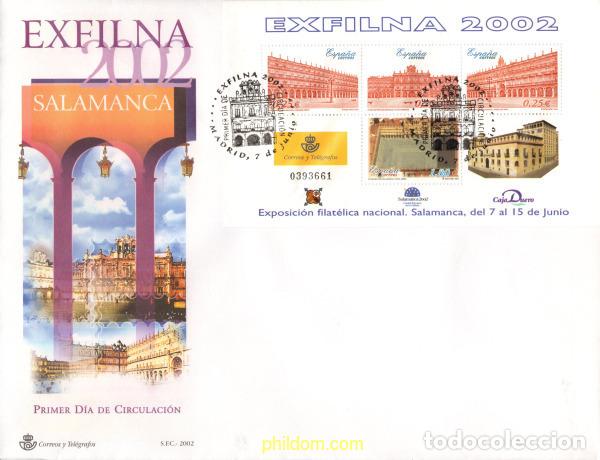 Timbres: 428166 MNH ESPA&Ntilde;A 2002 EXFILNA 2002. EXPOSICION FILATELICA NACIONAL