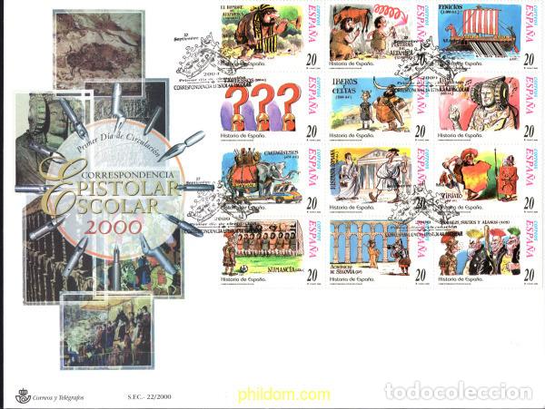 Sellos: 788306 MNH ESPA&Ntilde;A 2000 CORRESPONDENCIA EPISTOLAR ESCOLAR