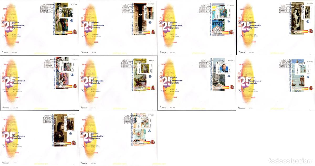 Sellos: 443886 MNH ESPA&Ntilde;A 2003 XXV ANIVERSARIO DE LA CONSTITUCION ESPA&Ntilde;OLA