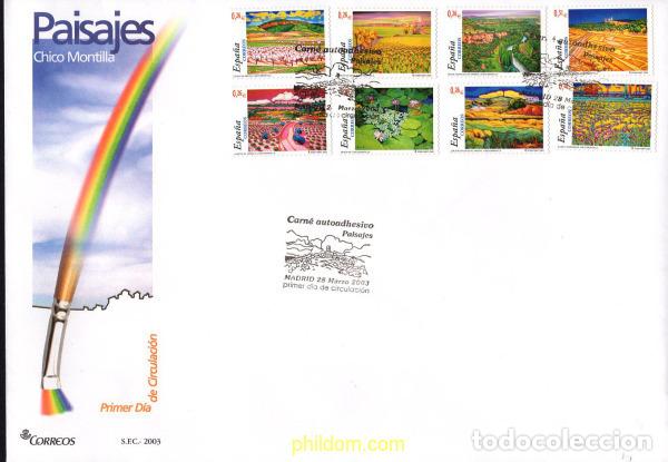 Sellos: 555036 MNH ESPA&Ntilde;A 2003 PAISAJES. CHICO MONTILLA