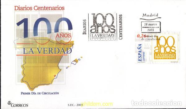 Sellos: 436218 MNH ESPA&Ntilde;A 2003 CIEN A&Ntilde;OS DEL DIARIO LA VERDAD