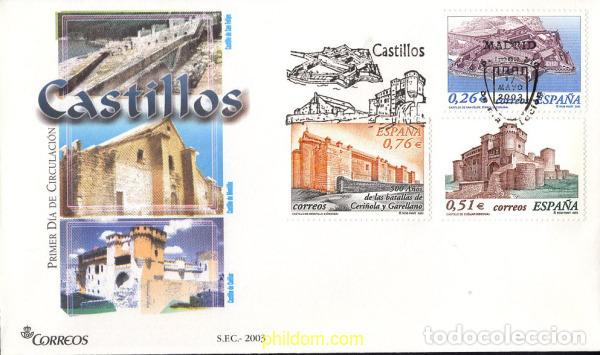 Selos: 436229 MNH ESPA&Ntilde;A 2003 CASTILLOS ESPA&Ntilde;OLES
