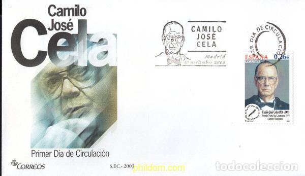 Selos: 440367 MNH ESPA&Ntilde;A 2003 CAMILO JOSE CELA