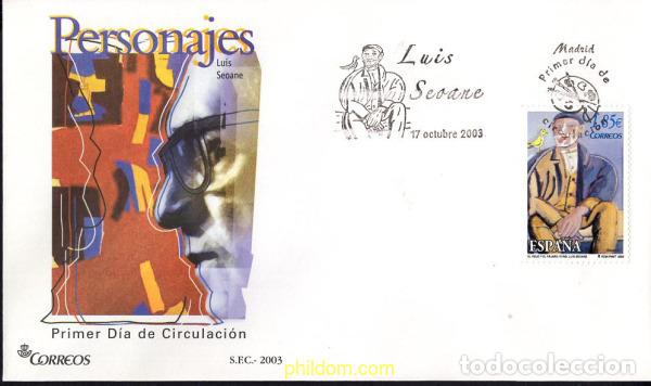 Sellos: 440364 MNH ESPA&Ntilde;A 2003 LUIS SEOANE