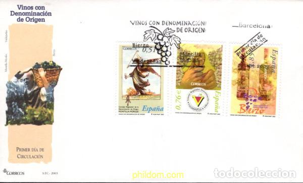 Sellos: 716206 MNH ESPA&Ntilde;A 2003 VINOS CON DENOMINACION DE ORIGEN