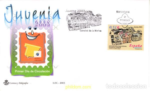 Sellos: 436199 MNH ESPA&Ntilde;A 2003 JUVENIA 2003. EXPOSICION NACIONAL DE FILATELIA JUVENIL