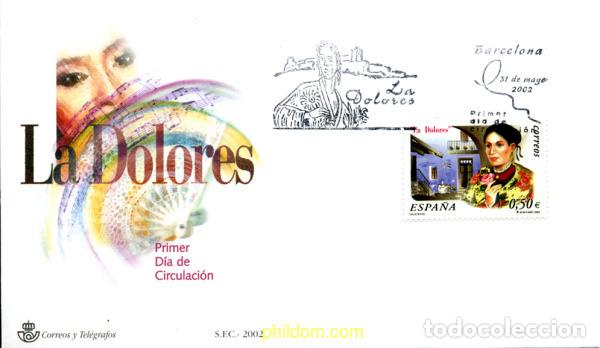 Sellos: 261426 MNH ESPA&Ntilde;A 2002 LA DOLORES