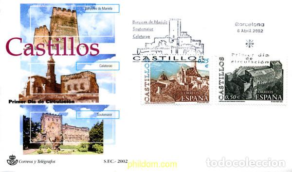 Sellos: 788309 MNH ESPA&Ntilde;A 2002 CASTILLOS ESPA&Ntilde;OLES