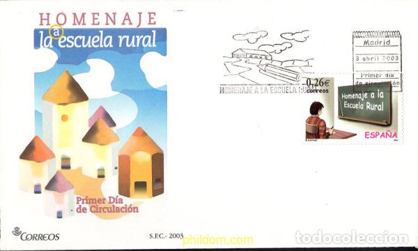 Sellos: 436250 MNH ESPA&Ntilde;A 2003 HOMENAJE A LA ESCUELA RURAL