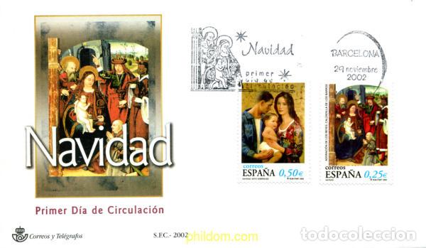 Sellos: 261292 MNH ESPA&Ntilde;A 2002 NAVIDAD