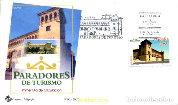 Sellos: 261290 MNH ESPA&Ntilde;A 2002 PARADORES