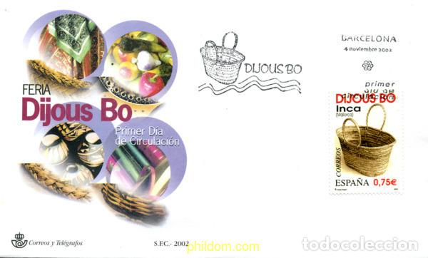 Sellos: 261045 MNH ESPA&Ntilde;A 2002 DIJOUS BO
