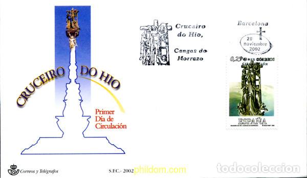 Sellos: 261035 MNH ESPA&Ntilde;A 2002 CRUCEIRO DO HIO