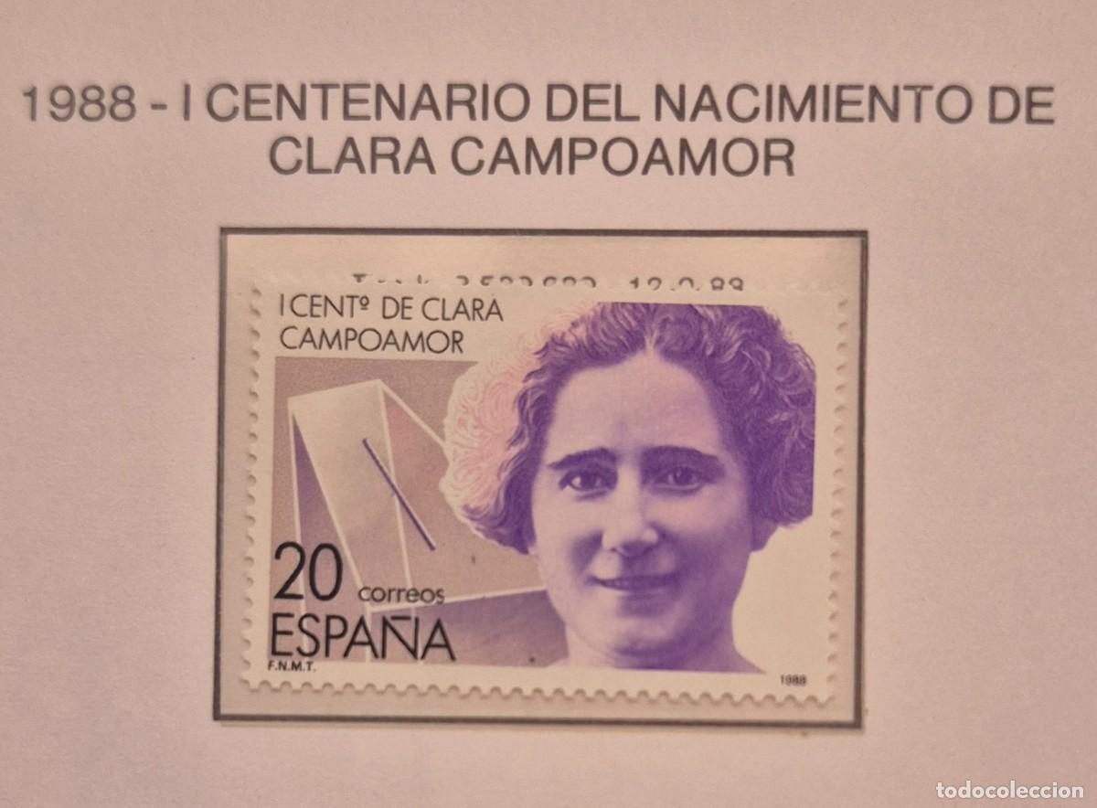 Sellos: A&ntilde;o 1988 - Edifil N 2929/2931** - Personajes - Nuevo sin fijasello - Se env&iacute;a el de la imagen