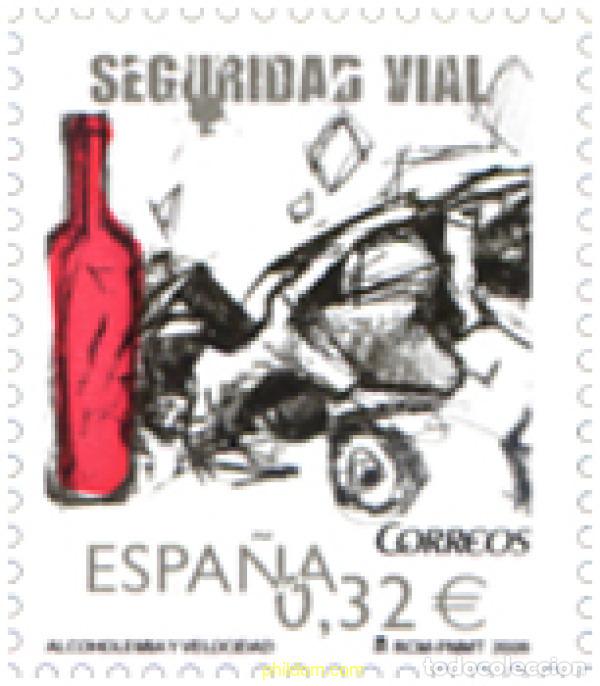 Sellos: 233388 MNH ESPA&Ntilde;A 2009 SEGURIDAD VIAL
