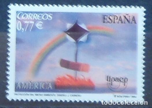 Sellos: 2004-ESPA&Ntilde;A-SELLOS NUEVOS-BAJO FACIAL 20%-VER FOTO-N&ordm;4120-AMERICA-UPAEP