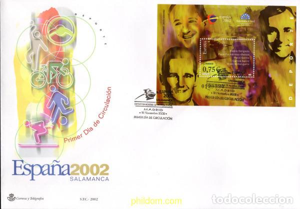 Sellos: 788376 MNH ESPA&Ntilde;A 2002 ESPA&Ntilde;A 2002. EXPOSICION FILATELICA INTERNACIONAL