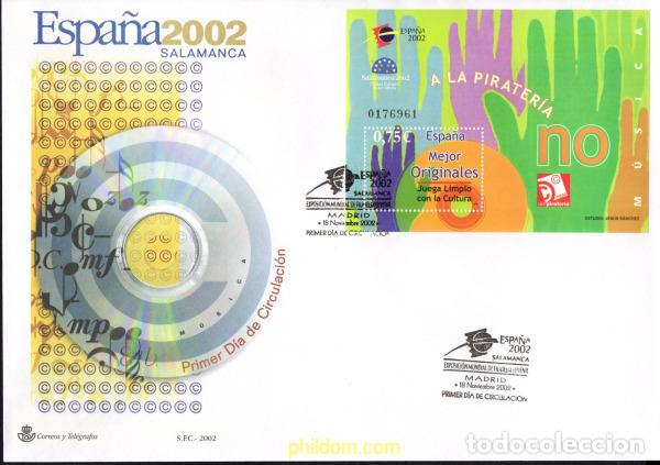 Sellos: 788379 MNH ESPA&Ntilde;A 2002 ESPA&Ntilde;A 2002. EXPOSICION FILATELICA INTERNACIONAL
