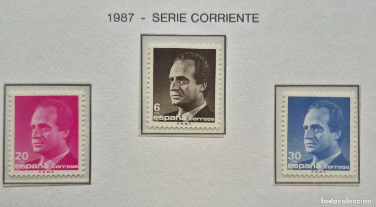 Sellos: A&ntilde;o 1987 - Edifil N 2877/2879**- Juan Carlos I - Nuevo sin fijasello - Se env&iacute;a el de la imagen