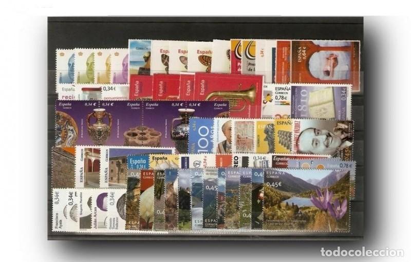 Sellos: SELLOS NUEVOS DE ESPA&Ntilde;A A&Ntilde;O 2010 COMPLETO. VALOR CATALOGO 218&euro;