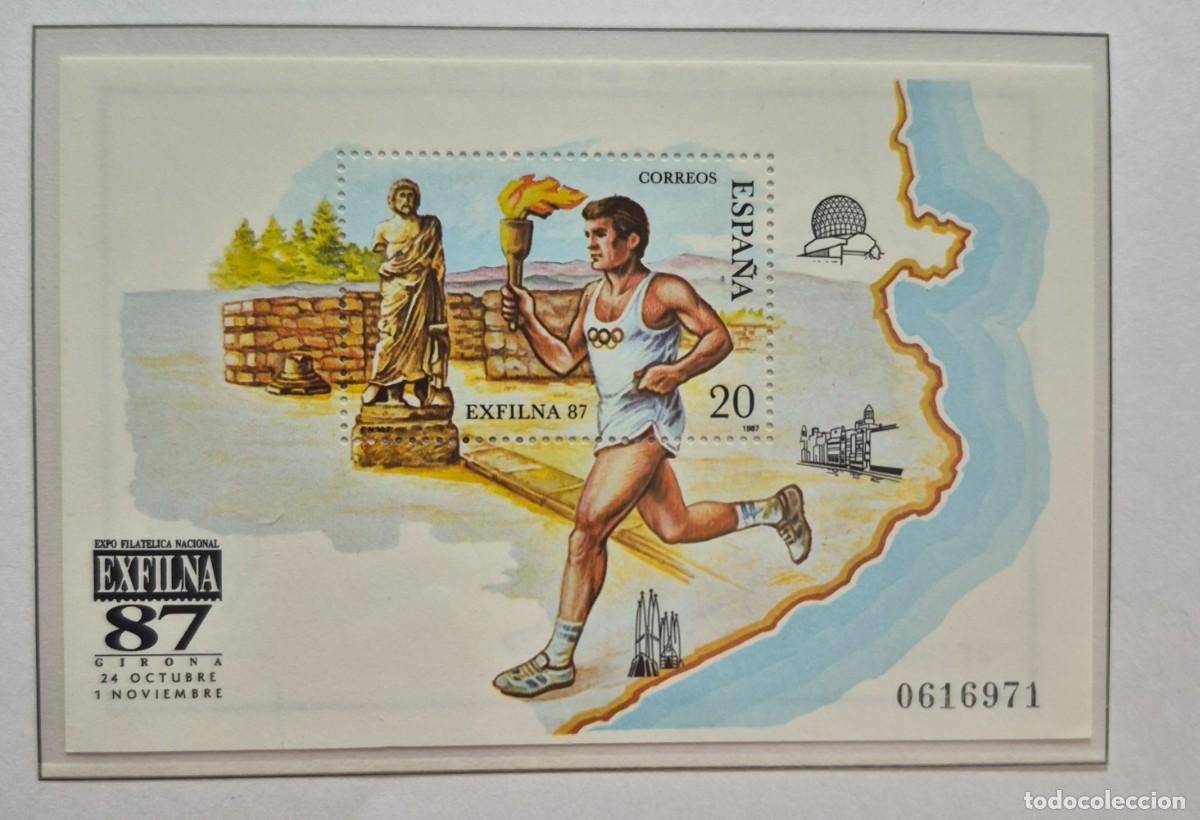 Sellos: A&ntilde;o 1987 - Edifil N 2918** - EXFILNA 87 - Nuevo sin fijasello - Se env&iacute;a el de la imagen