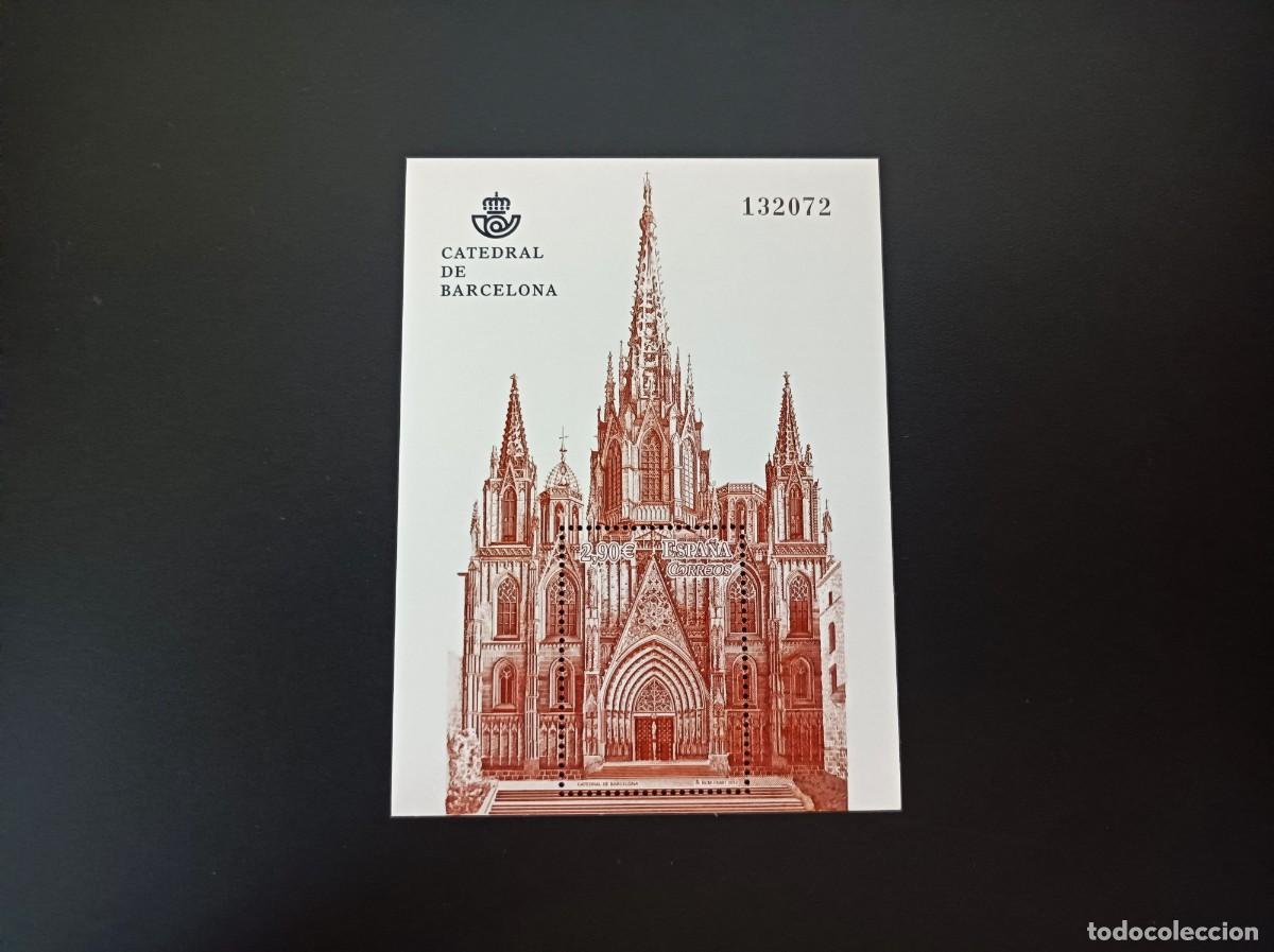 Sellos: Sello nuevo. Catedrales. Catedral de Barcelona. 9 de Octubre de 2012. Edifil SH 4747.