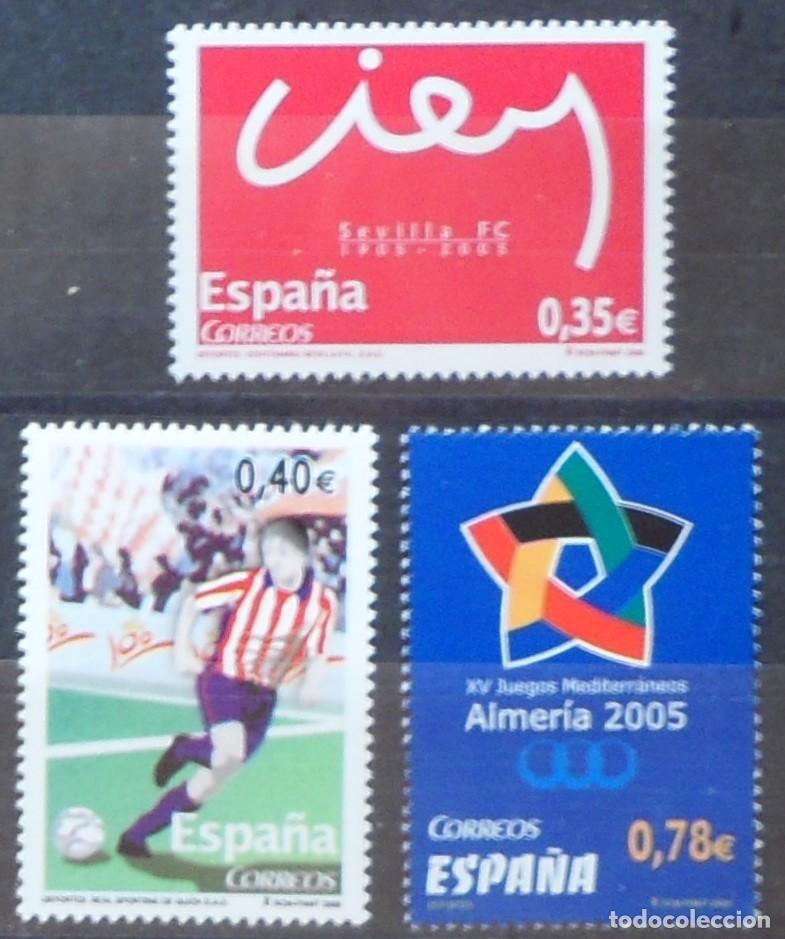Sellos: 2005-ESPA&Ntilde;A-SELLOS NUEVOS-BAJO FACIAL 20%-VER FOTO-N&ordm;4156/8-DEPORTES