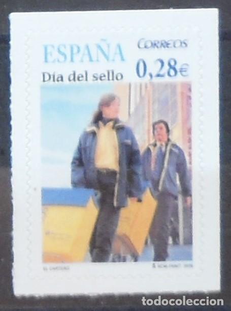 Sellos: 2005-ESPA&Ntilde;A-SELLOS NUEVOS-BAJO FACIAL 20%-VER FOTO-N&ordm;4174-DIA DEL SELLO