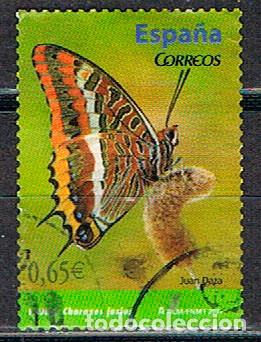 Sellos: Edifil 4622, MARIPOSA Charaxes jasius, mariposa del madro&ntilde;o, baj&aacute; o cuatro colas , usado