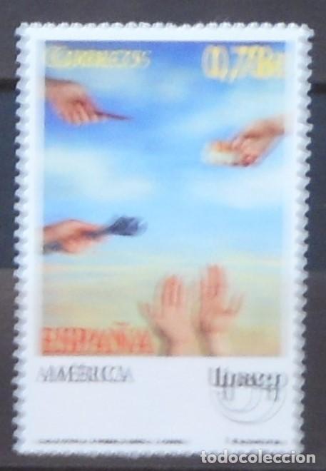 Sellos: 2005-ESPA&Ntilde;A-SELLOS NUEVOS-BAJO FACIAL 20%-VER FOTO-N&ordm;4189-AMERICA-UPAEP