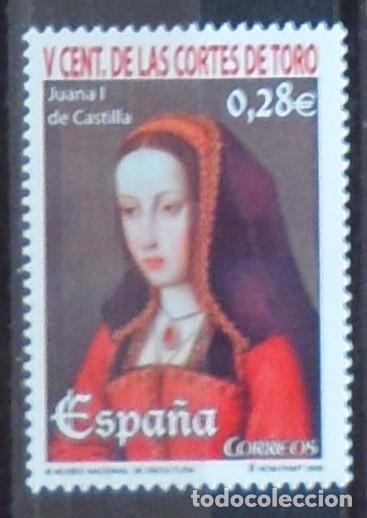 Sellos: 2005-ESPA&Ntilde;A-SELLOS NUEVOS-BAJO FACIAL 20%-VER FOTO-N&ordm;4198-V CENTENARIO DE LAS CORTES DE TORO