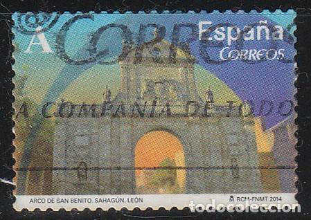 Sellos: EDIFIL N&ordm; 4841, ARCO DE SAN BENITO, SAHAGUN (LEON), USADO