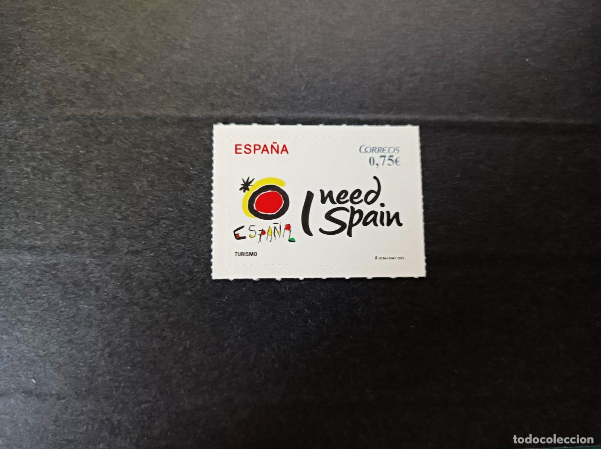 Sellos: Sello nuevo. Turismo Espa&ntilde;ol. Motivo de Joan Miro. 2 de Enero 2013. Edifil 4771.