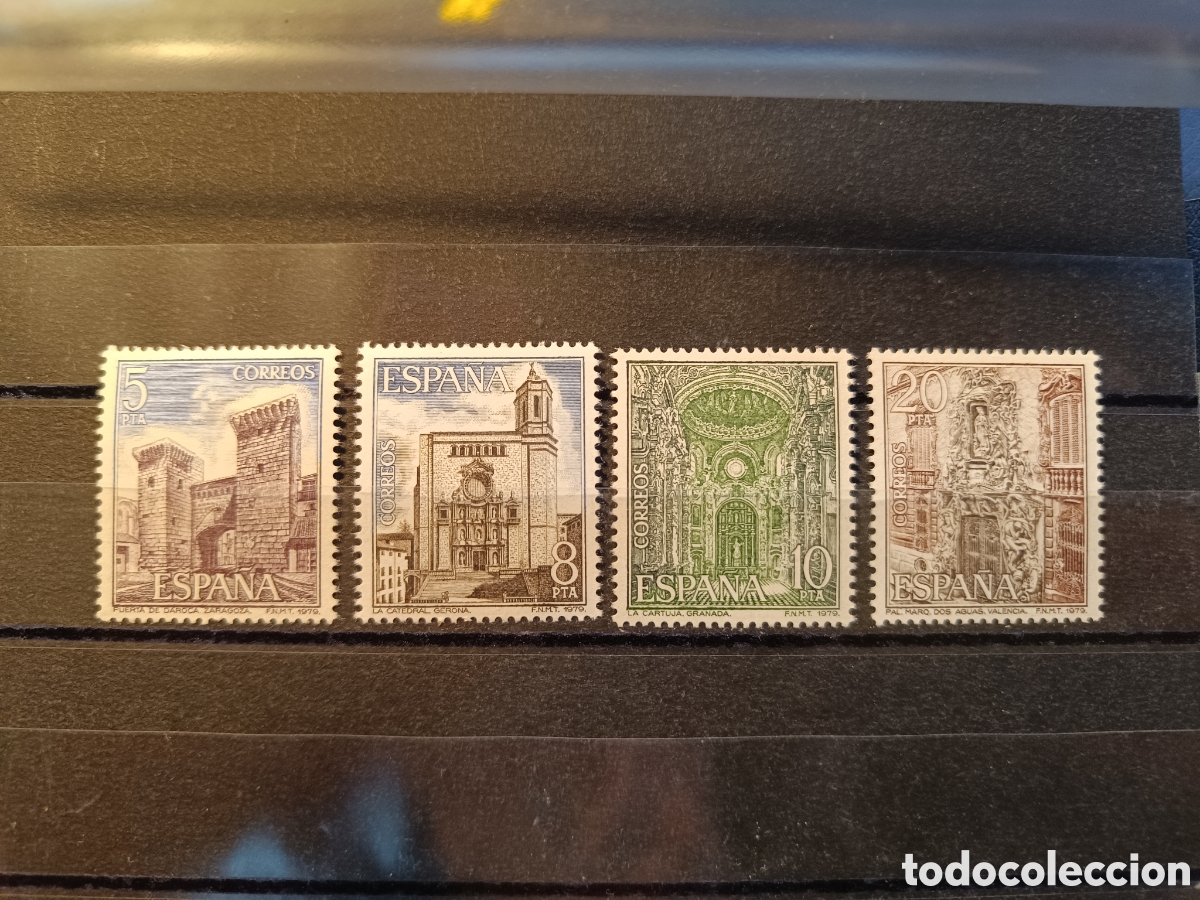 Sellos: Espa&ntilde;a - 2527/30 - XII turismo 1979 - Nuevo sin fijasellos **/MNH -