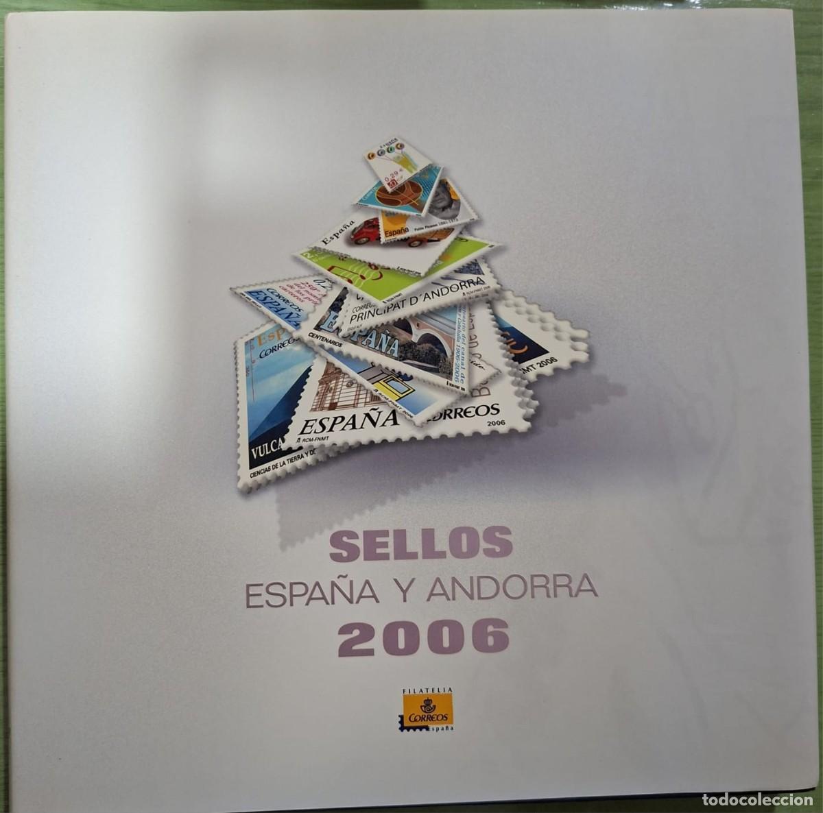 Sellos: LIBRO OFICIAL DE CORREOS CON LOS SELLOS DE ESPA&Ntilde;A DEL A&Ntilde;O 2006