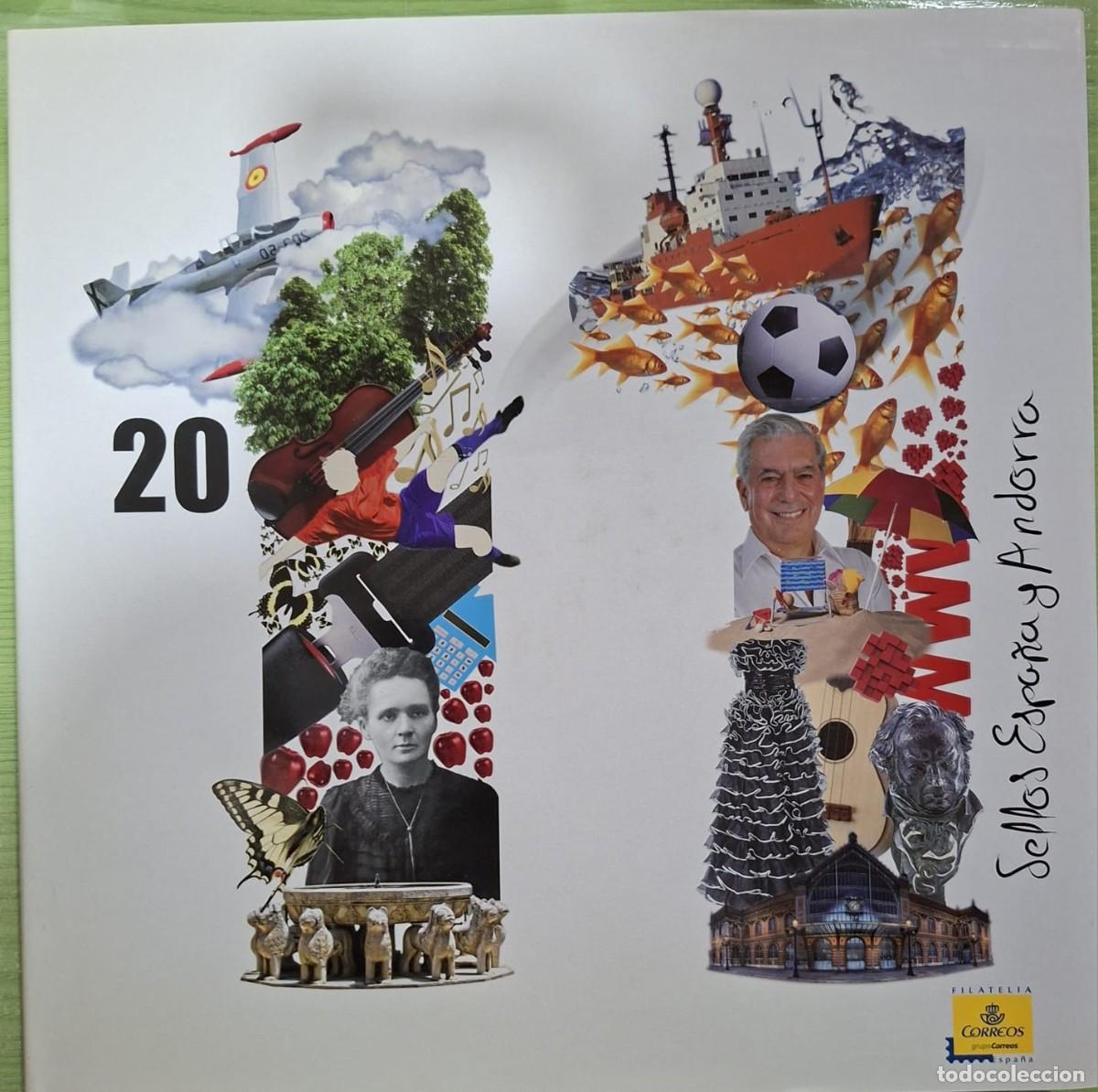 Sellos: LIBRO OFICIAL DE CORREOS CON LOS SELLOS DE ESPA&Ntilde;A DEL A&Ntilde;O 2011