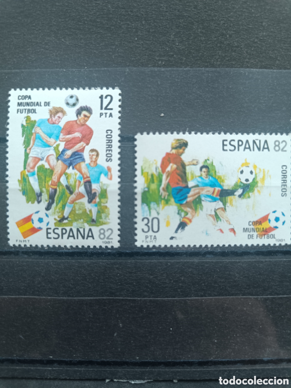 Timbres: Espa&ntilde;a - 2613/14 - Futbol Mundial 82 1979 - Nuevo sin fijasellos **/MNH -