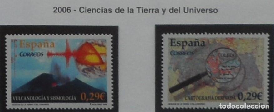 Sellos: 2006-ESPA&Ntilde;A-SELLOS NUEVOS-BAJO FACIAL 20%-VER FOTO-N&ordm;4254/5-CIENCIAS DE LA TIERRA Y UNIVERSO