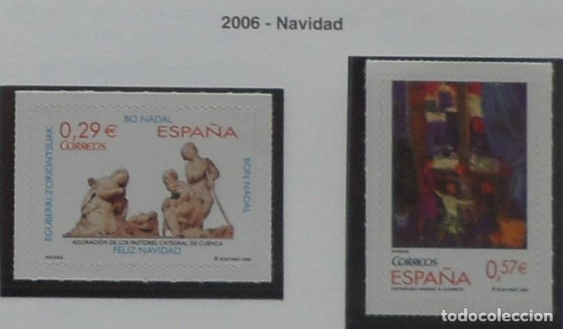 Sellos: 2006-ESPA&Ntilde;A-SELLOS NUEVOS-BAJO FACIAL 20%-VER FOTO-N&ordm;4278/9-NAVIDAD