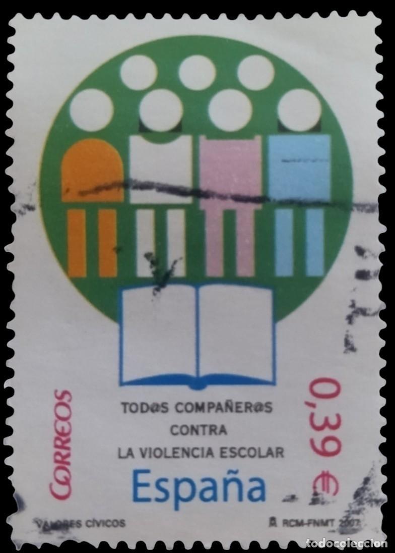 Sellos: ESPA&Ntilde;A 2007 Valores C&iacute;vicos. USADO.