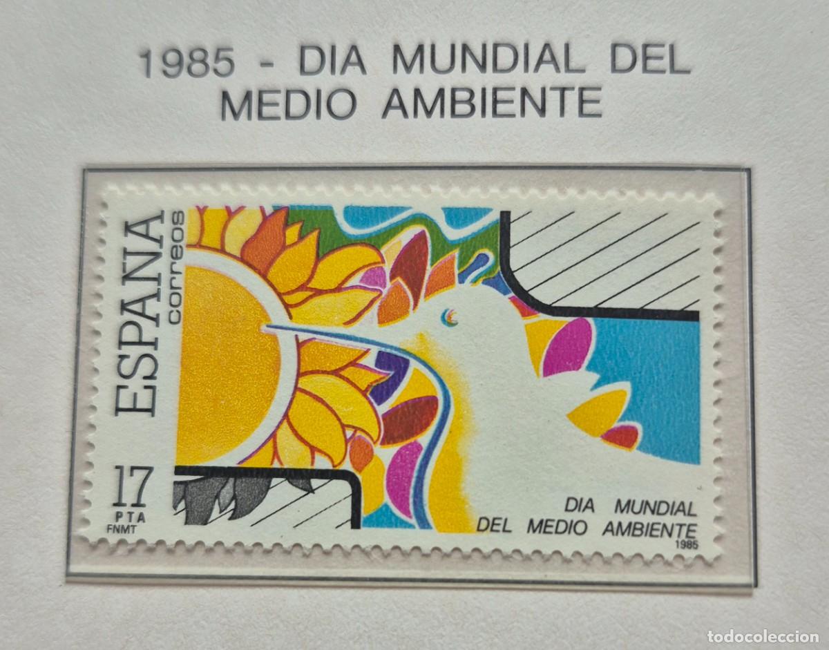 Sellos: A&ntilde;o 1985 - Edifil N 2793** - Dia del medio ambiente - Nuevo sin fijasello - Se env&iacute;a el de la imagen