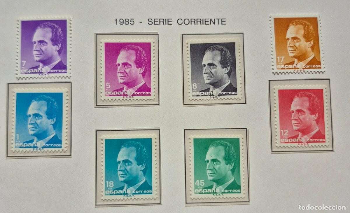 Sellos: A&ntilde;o 1985 - Edifil N 2794/2801** - Juan Carlos I - Nuevo sin fijasello - Se env&iacute;a el de la imagen