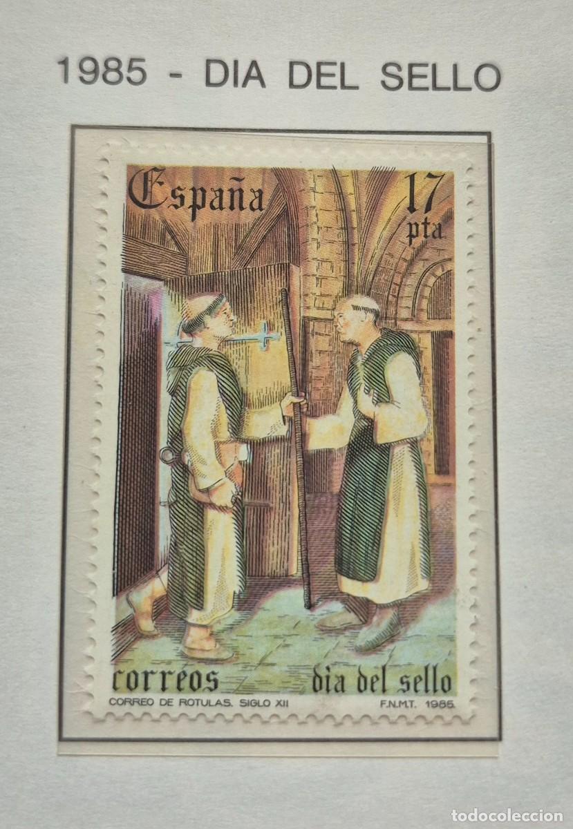 Sellos: A&ntilde;o 1985 - Edifil N 2810** - Dia del sello - Nuevo sin fijasello - Se env&iacute;a el de la imagen