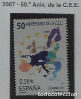 Sellos: 2007-ESPA&Ntilde;A-SELLOS NUEVOS-BAJO FACIAL 20%-VER FOTO-N&ordm;4319-EFEMERIDES