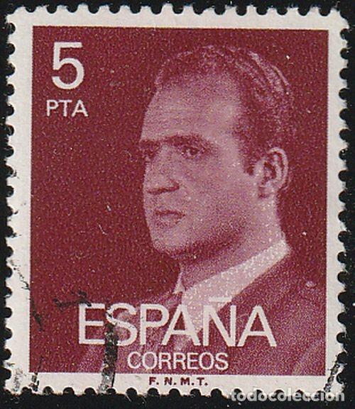 Sellos: Espa&ntilde;a 1976 Edifil 2347 Sello &ordm; Personajes Retrato del Rey Juan Carlos I Michel 2240x Yvert 1993