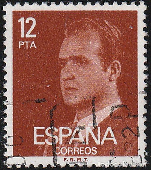 Sellos: Espa&ntilde;a 1976 Edifil 2349 Sello &ordm; Personajes Retrato del Rey Juan Carlos I Michel 2242x Yvert 1995