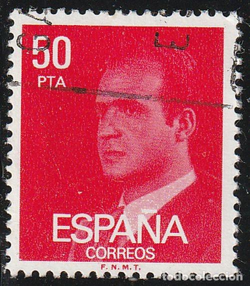 Sellos: Espa&ntilde;a 1981 Edifil 2601 Sello &ordm; D. Juan Carlos I Efigie del Rey Michel 2513x Yvert 2258 Spain Stamps