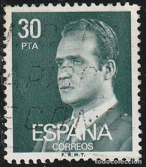 Sellos: Espa&ntilde;a 1981 Edifil 2600 Sello &ordm; D. Juan Carlos I Efigie del Rey Michel 2490x Yvert 2234 Spain Stamps