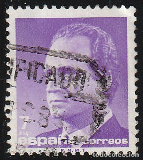 Sellos: Espa&ntilde;a 1985 Edifil 2796 Sello &ordm; D. Juan Carlos I Efigie del Rey Efigie Michel 2688 Yvert 2415 Spain
