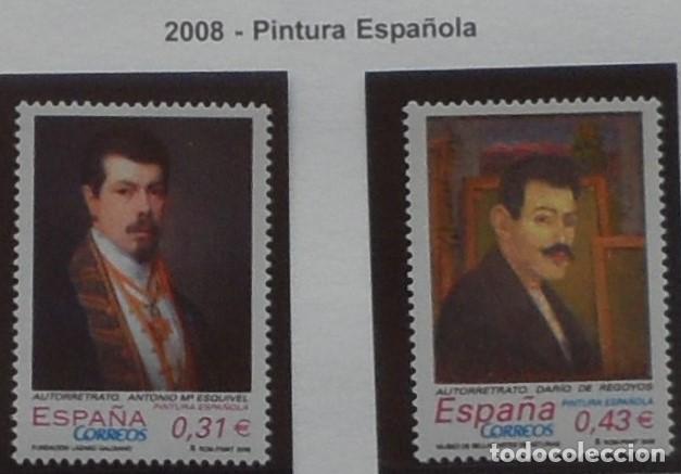 Sellos: 2008-ESPA&Ntilde;A-SELLOS NUEVOS-BAJO FACIAL 20%-VER FOTO-N&ordm;4431/2-PINTURA ESPA&Ntilde;OLA